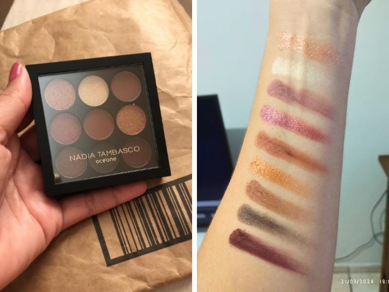 paleta de sombra nadia tambasco to go basic resenha